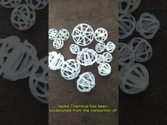 Πλαστικό PP Tri Pack 50mm, 76mm, 89mm, 95mm Για επεξεργασία νερού