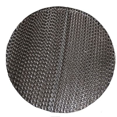 METALLIC STAINLESS STEEL GAUZE WIRE MESH STRUCTURED PACKING stainless steel gauze metal perforated plate